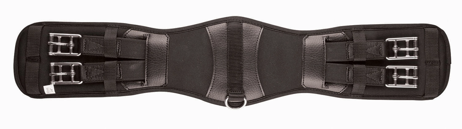 Collegiate Memory Foam Dressage Girth, Black