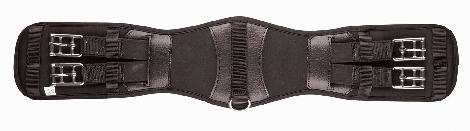 Collegiate Memory Foam Dressage Girth, Black