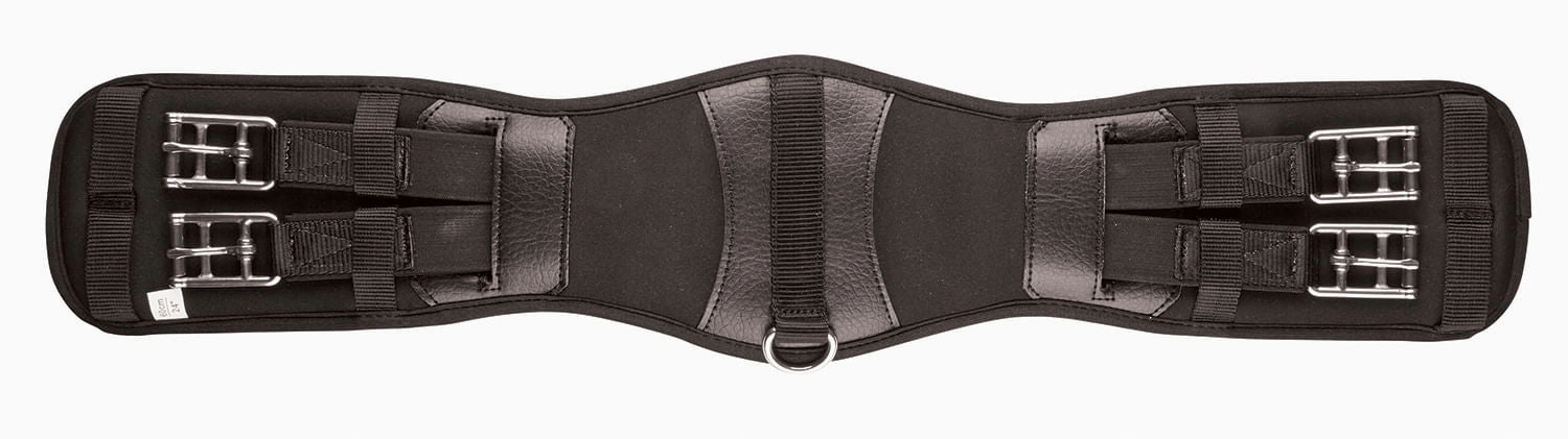 Collegiate Memory Foam Dressage Girth, Black
