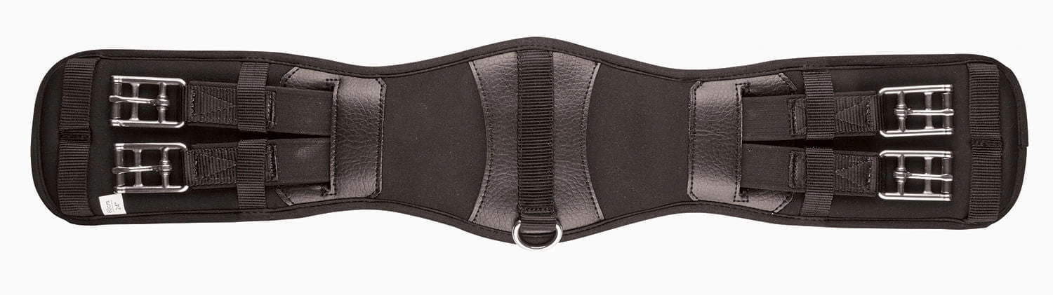 Collegiate Memory Foam Dressage Girth, Black