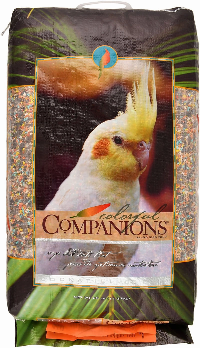 Colorful Companions Cockatiel Blend, 25 lbs