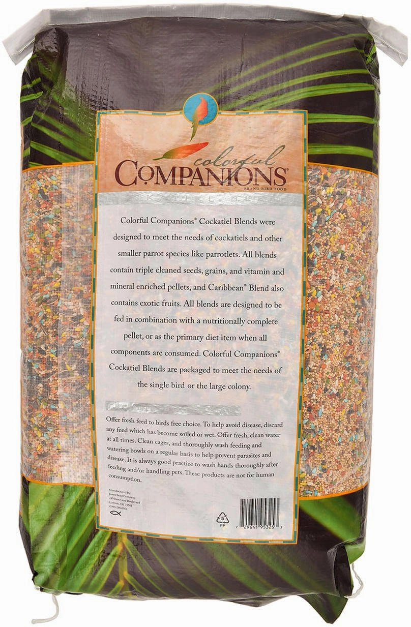 Colorful Companions Cockatiel Blend, 25 lbs