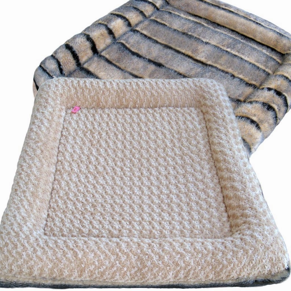 Custom Dog Crate Pad Bolstered