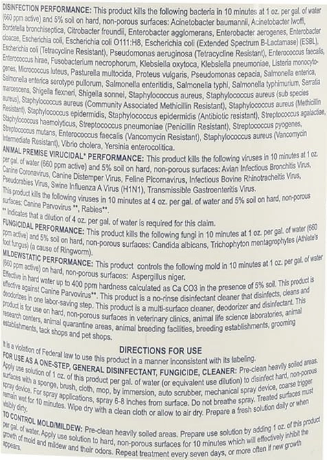D-128 Disinfectant, gallon