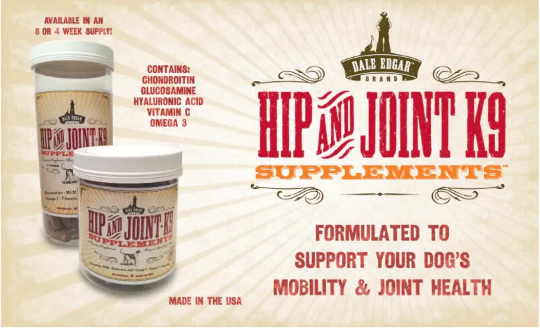 Dale Edgar Hip & Joint K9 Wafers