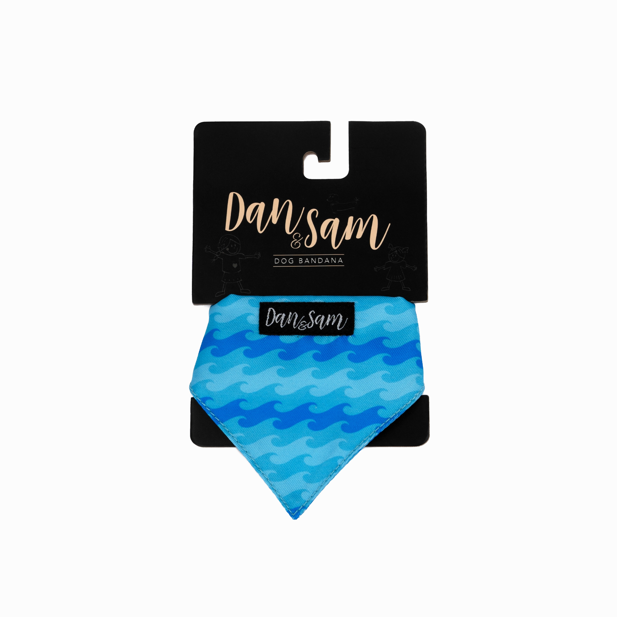 Dan & Sam - Dog Bandana (Coastal)