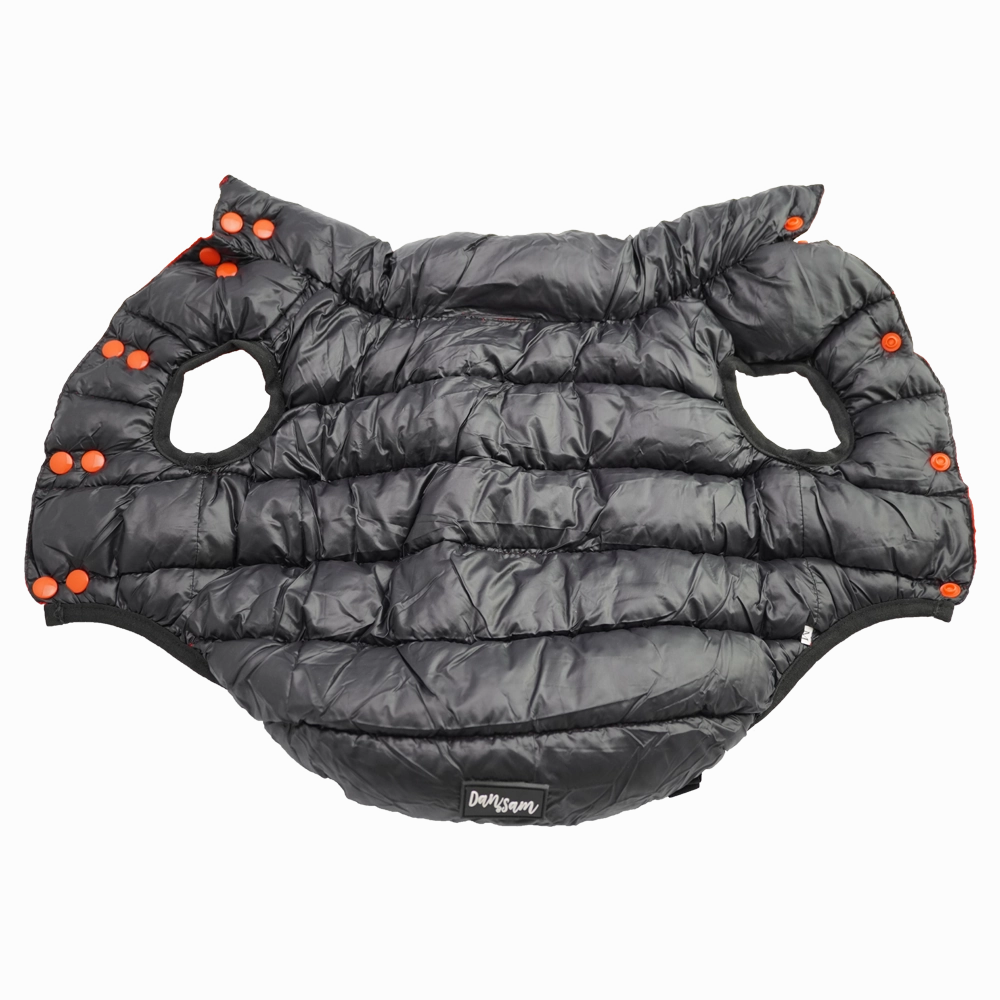 Dan & Sam - Reversible Puffer Jacket (Red/Black)