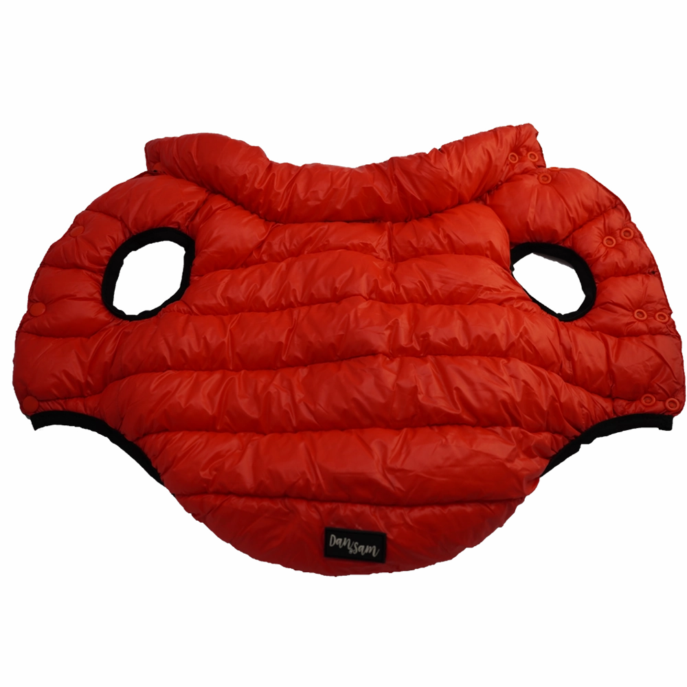 Dan & Sam - Reversible Puffer Jacket (Red/Black)