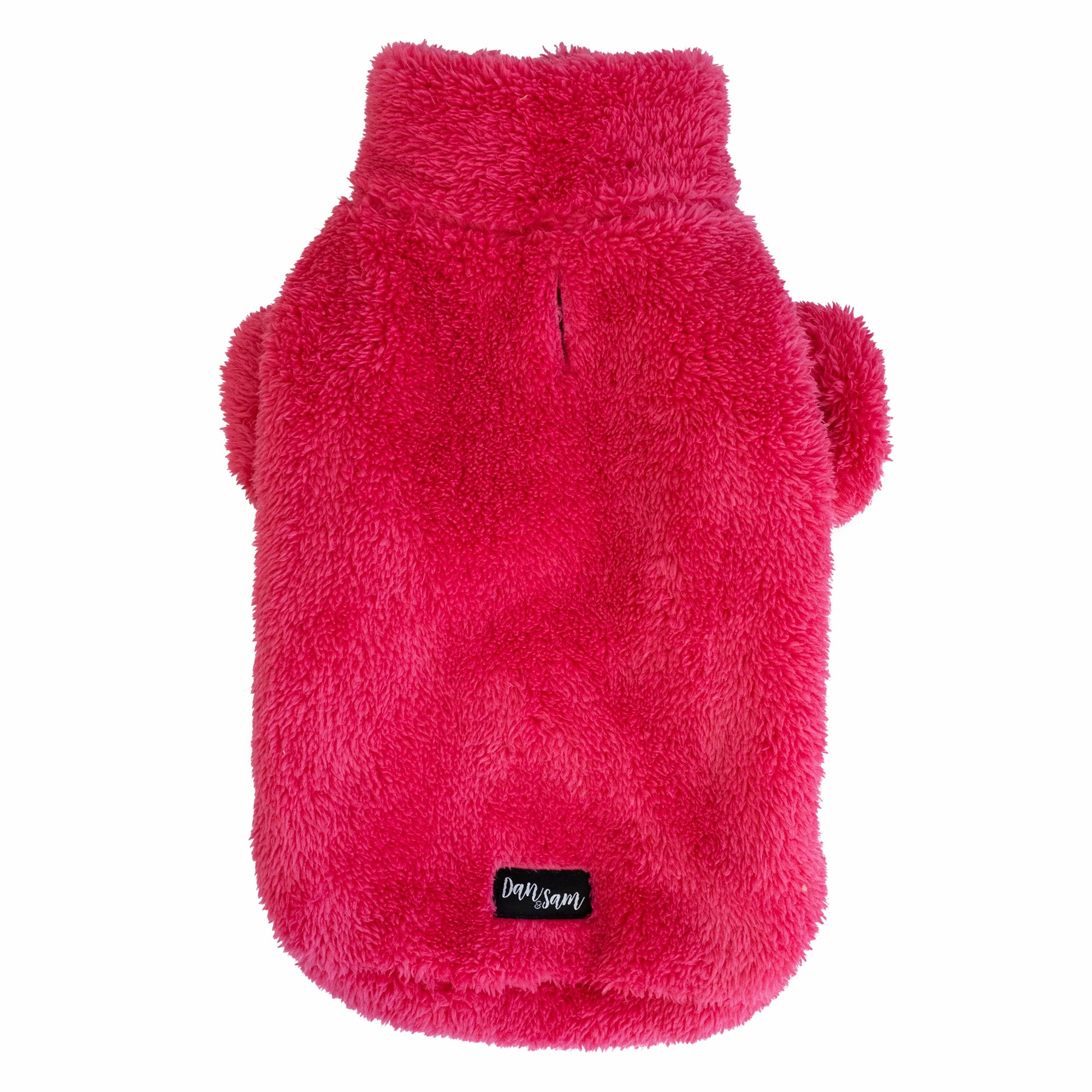 Dan & Sam - Teddy Jumper (Raspberry Sorbet) - 35cm