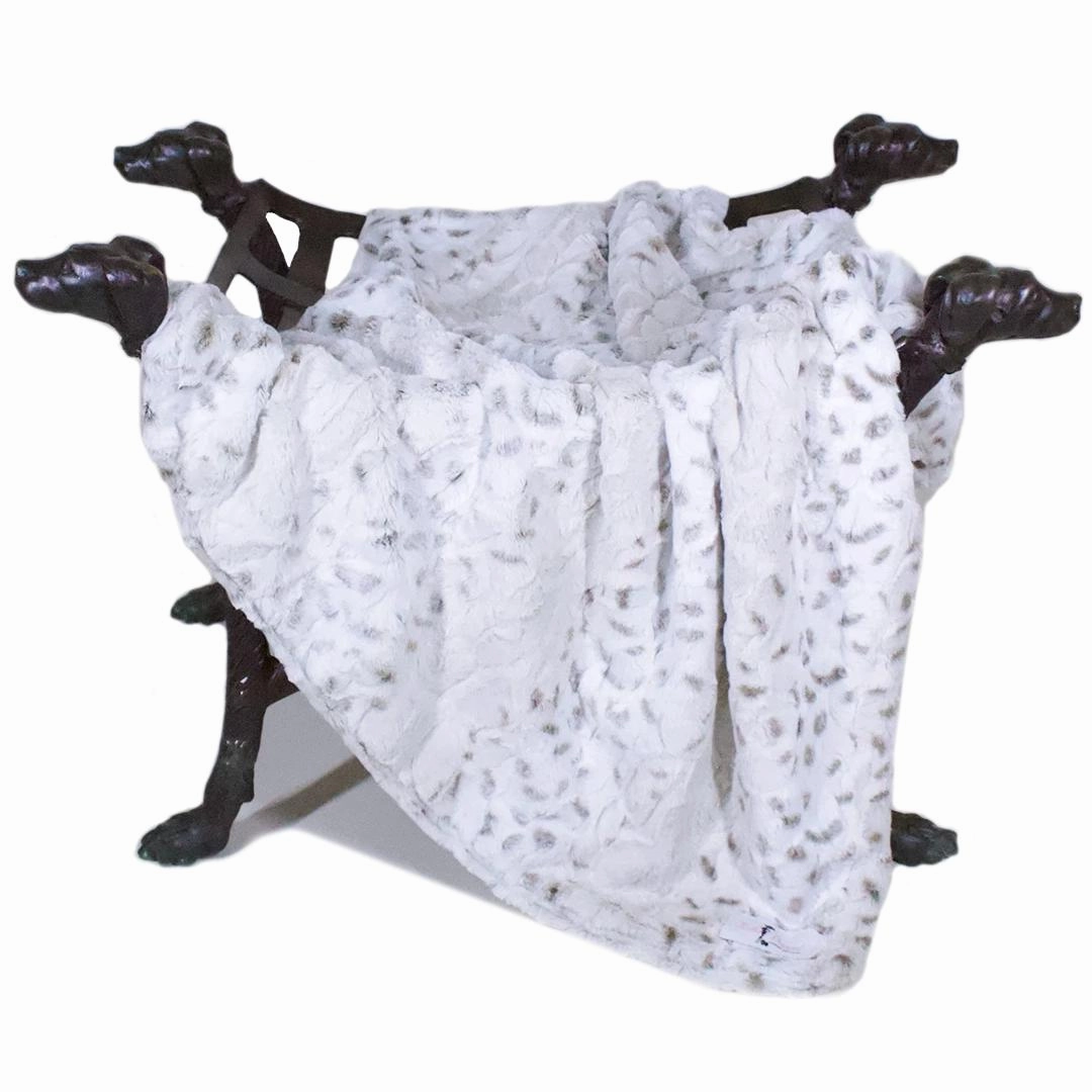 Deluxe Dog Blanket Pearl Leopard