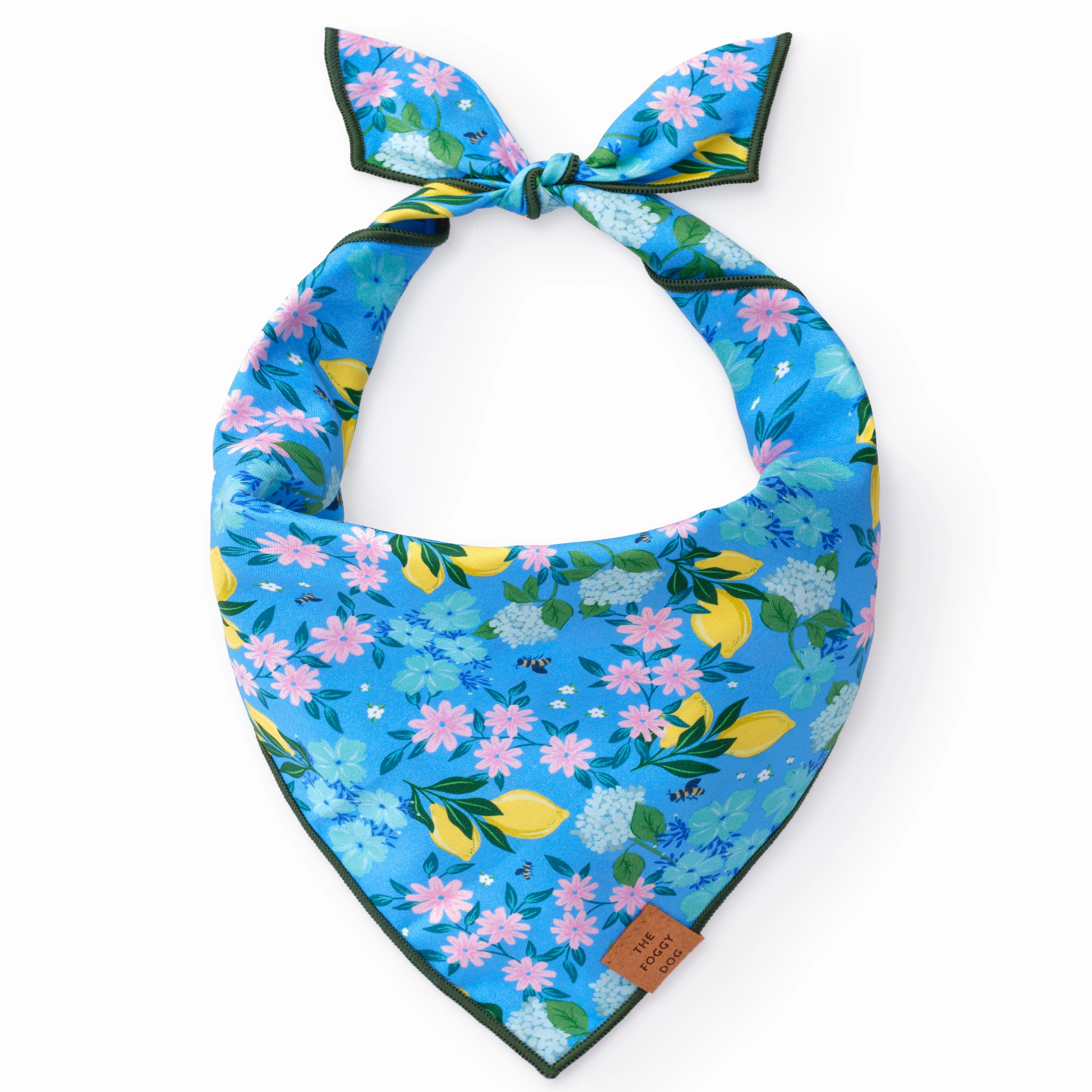 Dog and Cat Bandana: TFD x Simplified Bees in Bloom