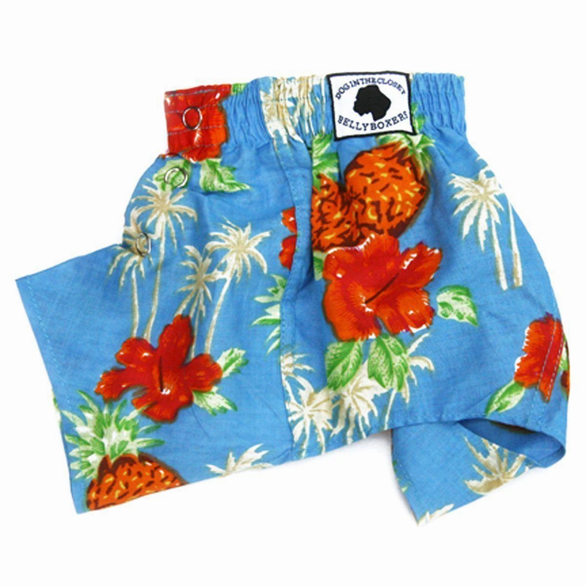 Dog Belly Band Boxers Lahaina Small