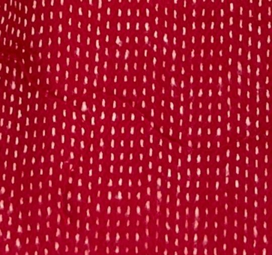 Dog Collar: Berry Stitch Flannel