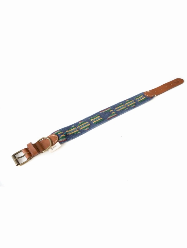 Dog Collar: Etna Blue