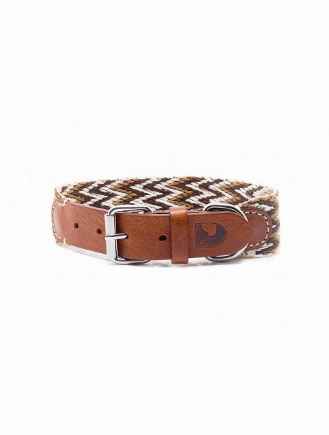 Dog Collar: Peruvian Brown
