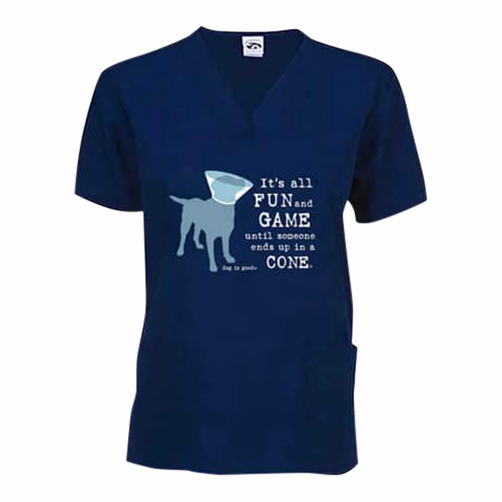 Dog is Good Scrub Tops