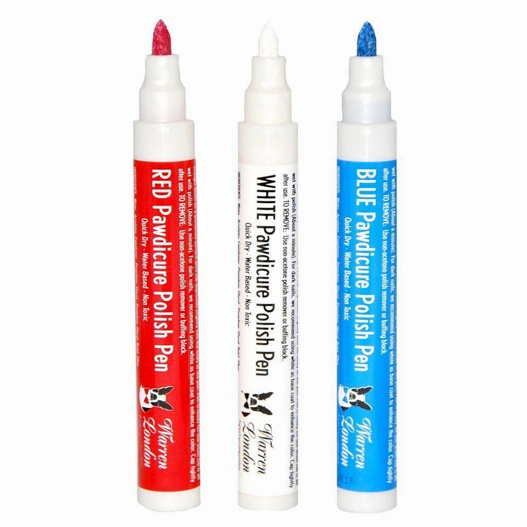 Dog Pawdicure Polish Pen USA Set