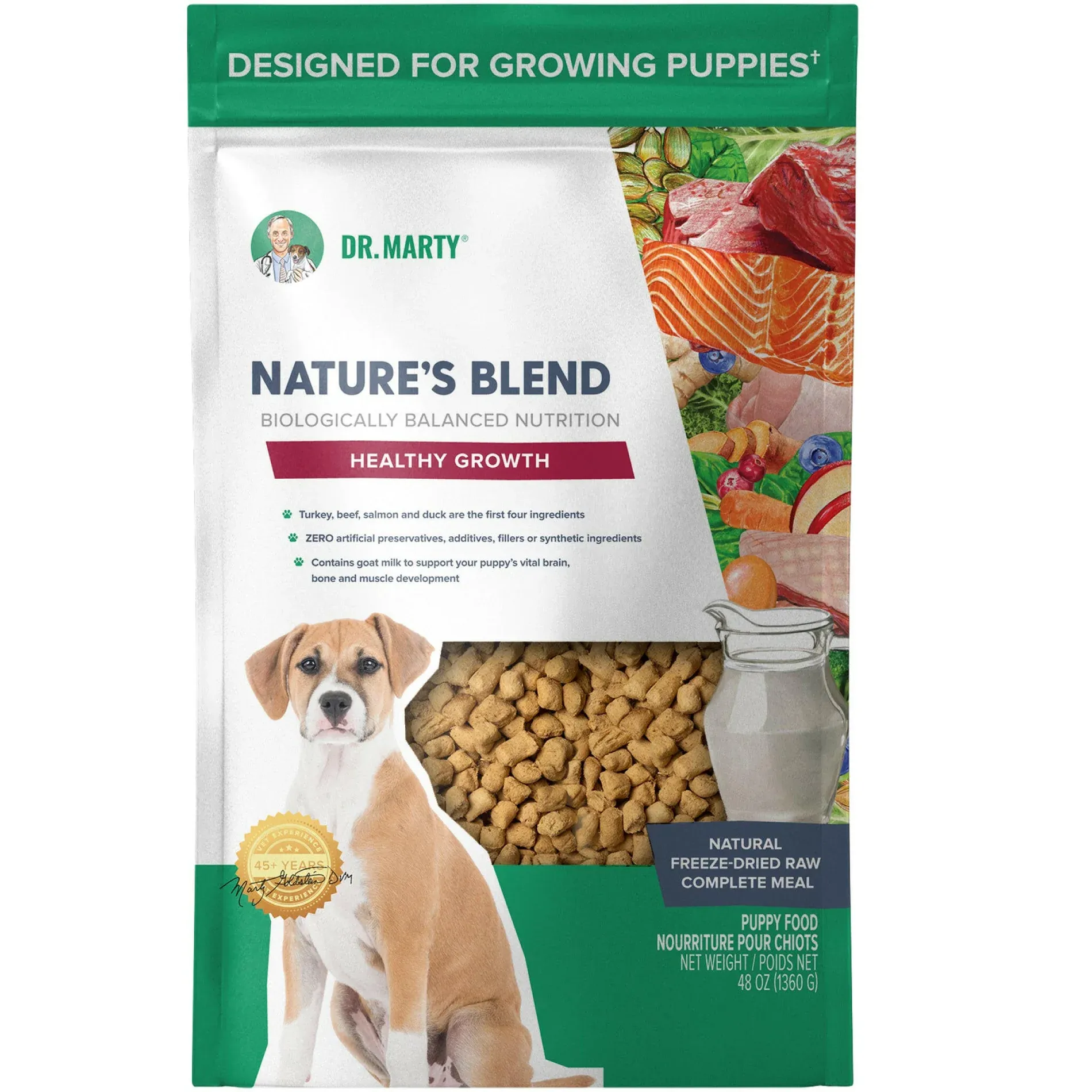 Dr. Marty Natures Blend Healthy Growth Puppy Blend