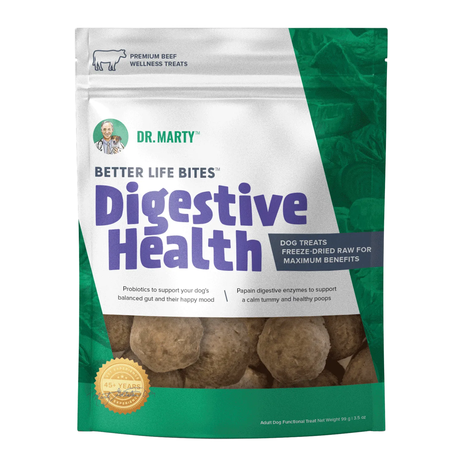 Dr. Marty's Better Life Bites Digestive Health 3.5oz Bag