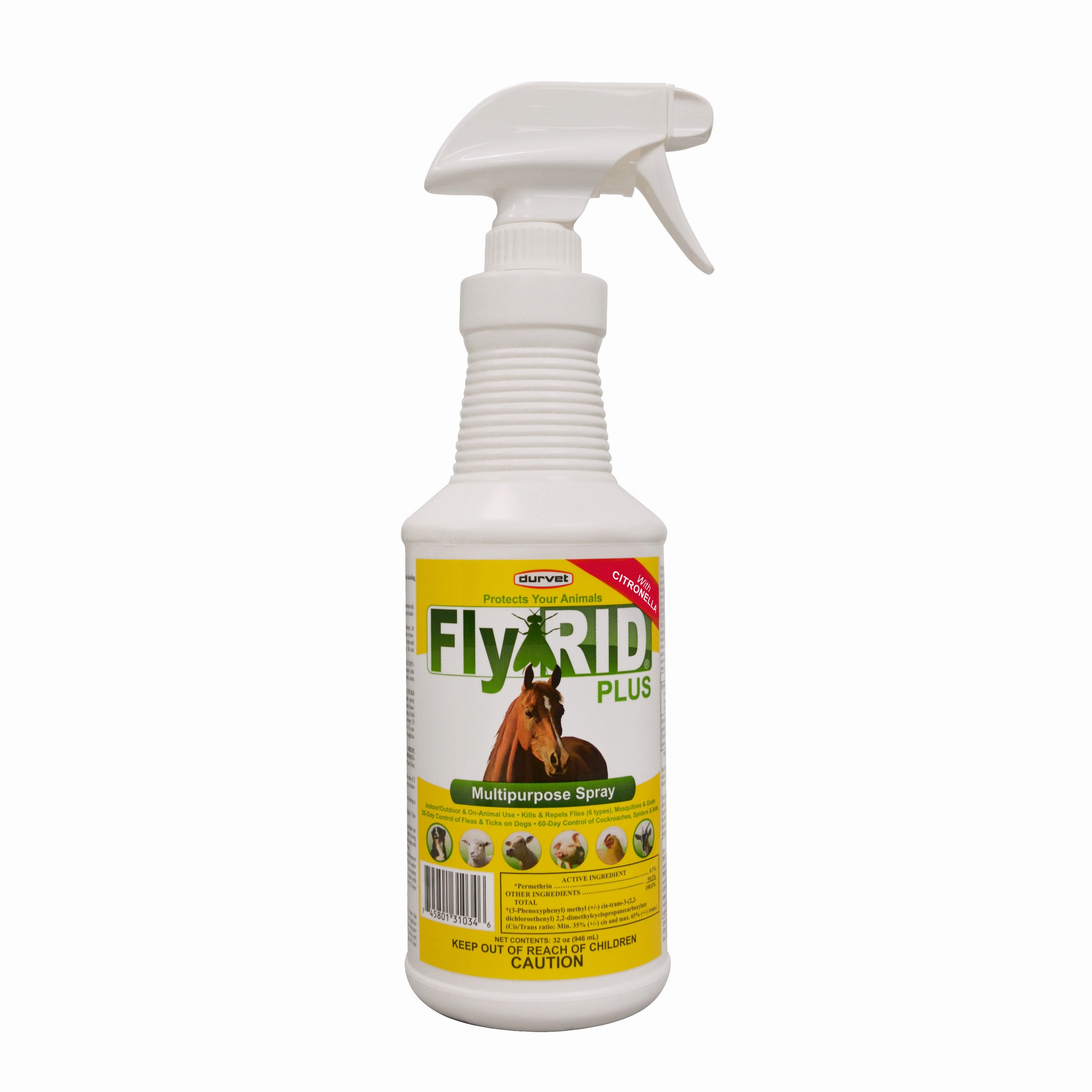 Durvet Fly Rid Plus 32 oz.