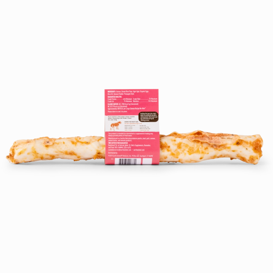 Earth Animal No-Hide Chews Individuals - Salmon 11"
