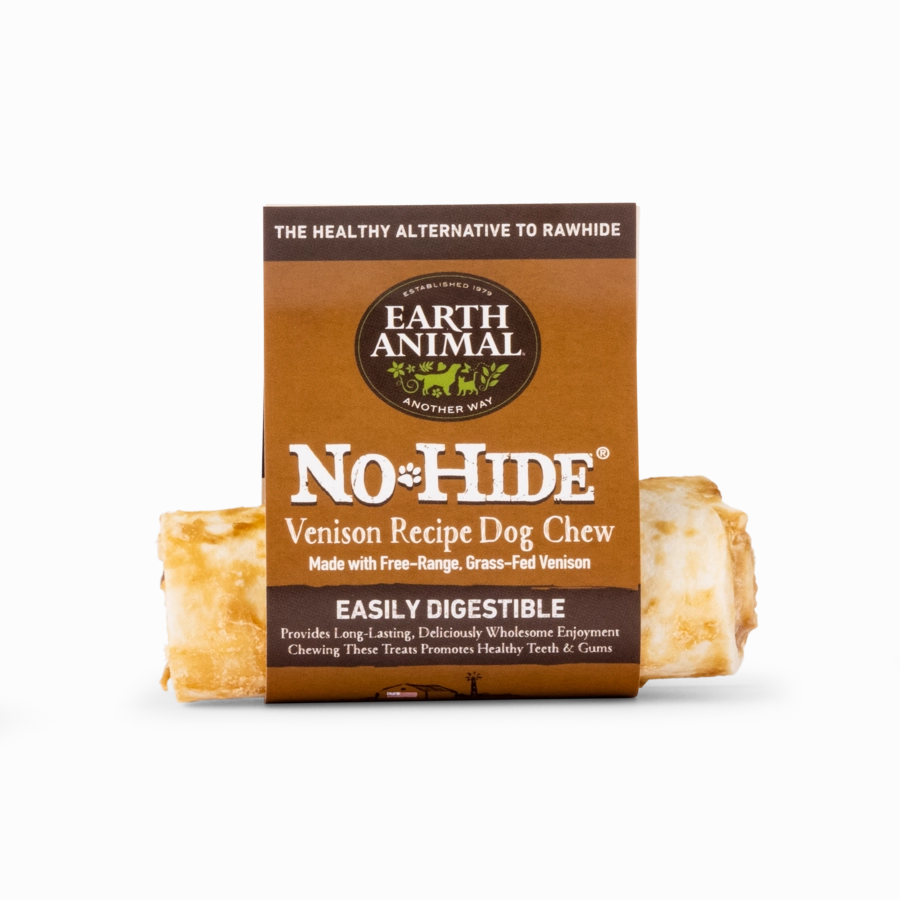 Earth Animal No-Hide Chews Individuals - Venison 4"