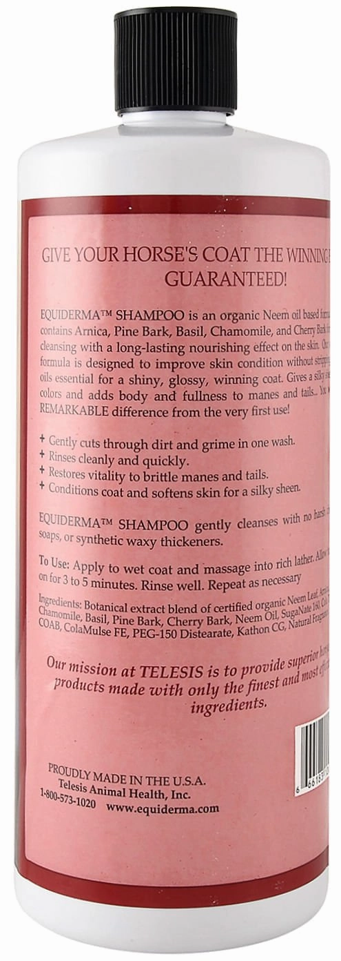 Equiderma NEEM Organic Shampoo, 32 oz