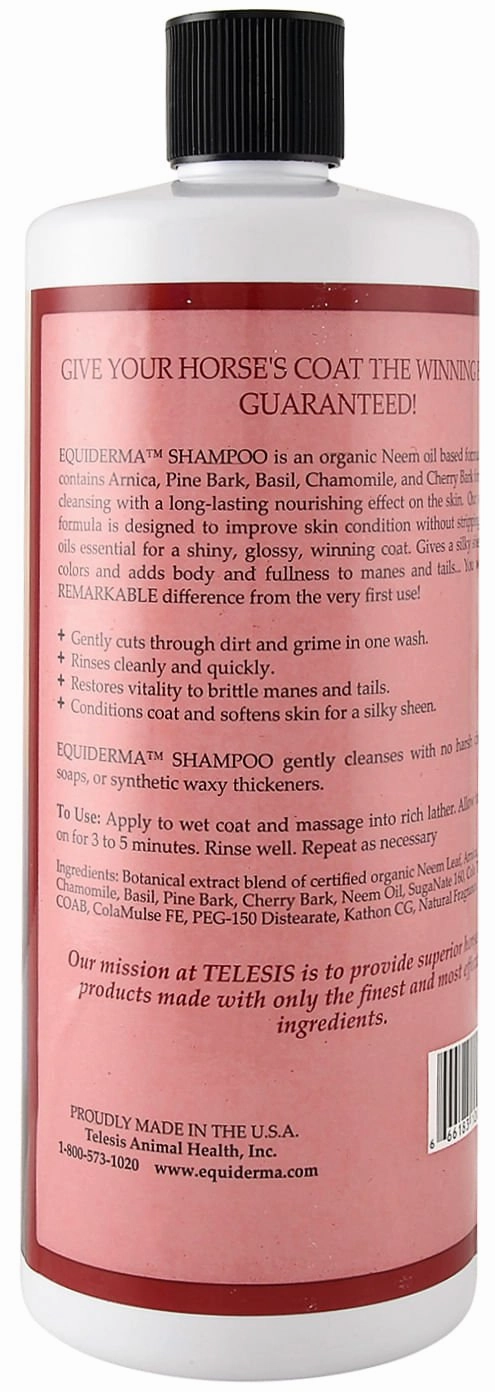 Equiderma NEEM Organic Shampoo, 32 oz