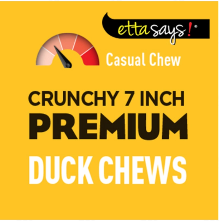 Etta Says! Premium Crunchy Duck Chews 7"