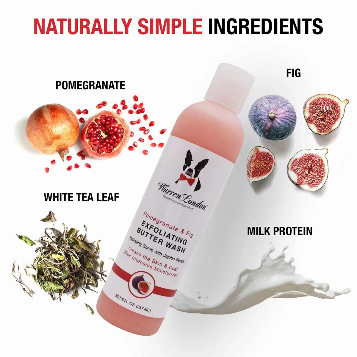 Exfoliating Butter Dog Wash Pomegranate And Fig