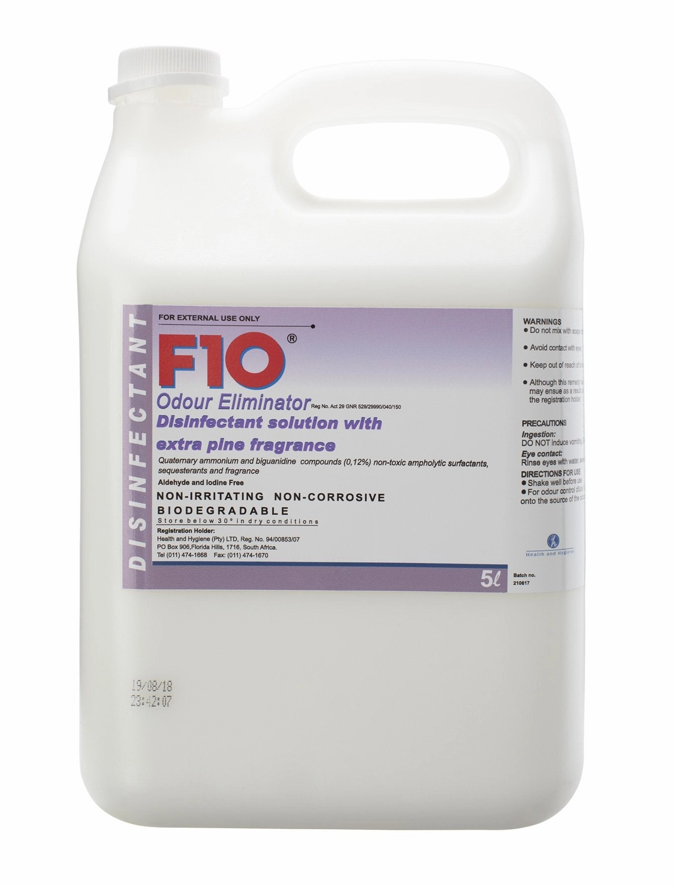F10 Odour Eliminator Disinfectant with Pine Fragrance