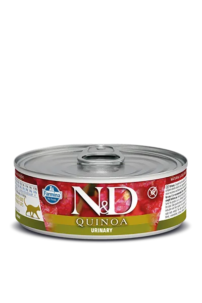 Farmina Quinoa Wet Cat Food N&D Urinary - Duck 2.5oz Can Single
