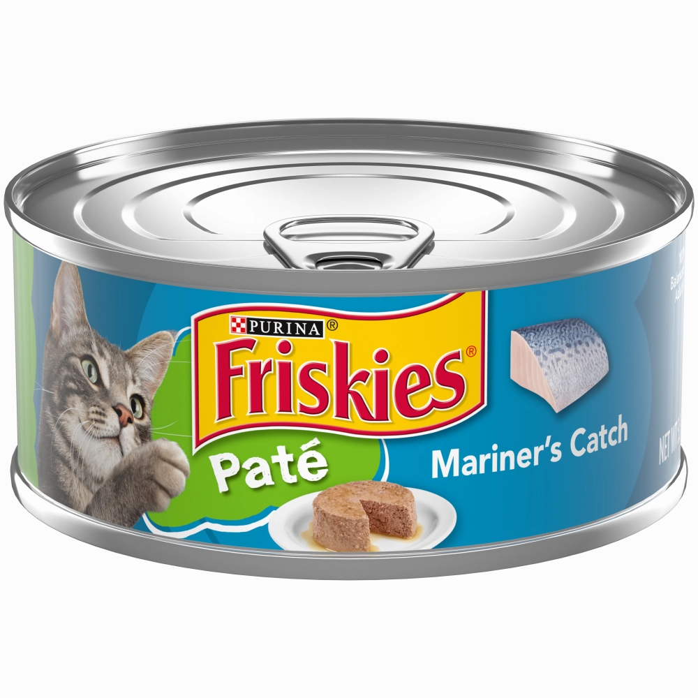 Friskies Pate Mariners Catch Canned Cat Food