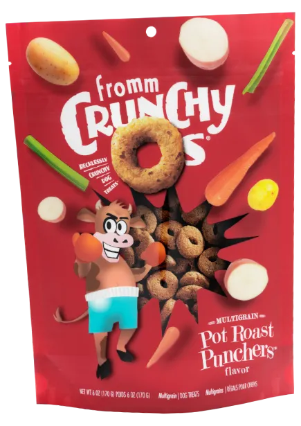 Fromm Dog Biscuits Crunchy O's Pot Roast Punchers