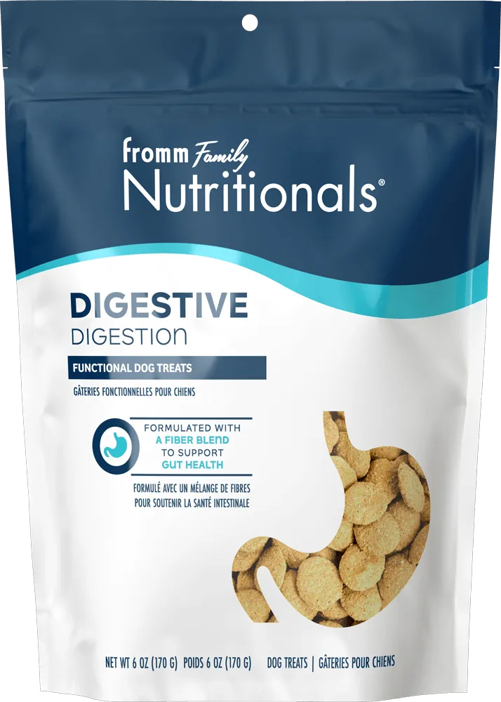 Fromm Family Nutritionals Digestive Functional Dog Treats 6oz Bag