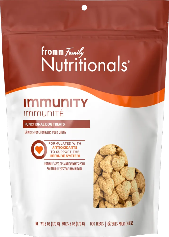 Fromm Family Nutritionals Immunity Functional Dog Treats 6oz Bag