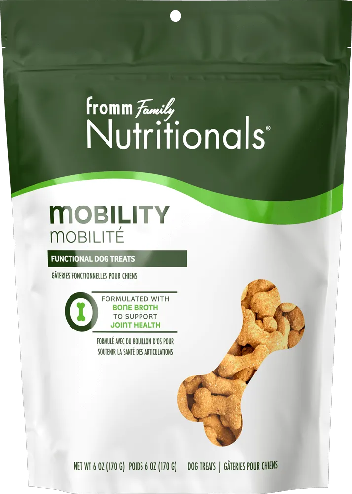 Fromm Family Nutritionals Mobility Functional Dog Treats 6oz Bag