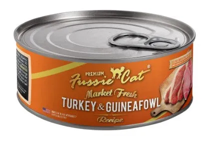 Fussie Cat Wet Cat Food Market Fresh Turkey & Guinea Fowl Recipe 5.5oz Can Single