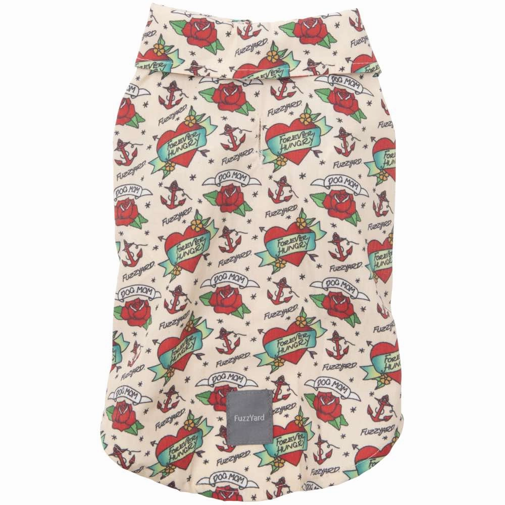 FuzzYard Button Up Shirt For Dogs (Ink'd Up)
