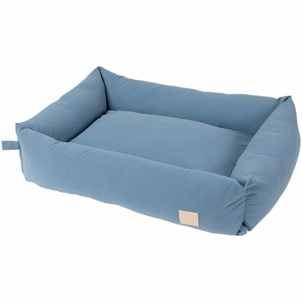 FuzzYard Life Lounge Dog Bed (French Blue)