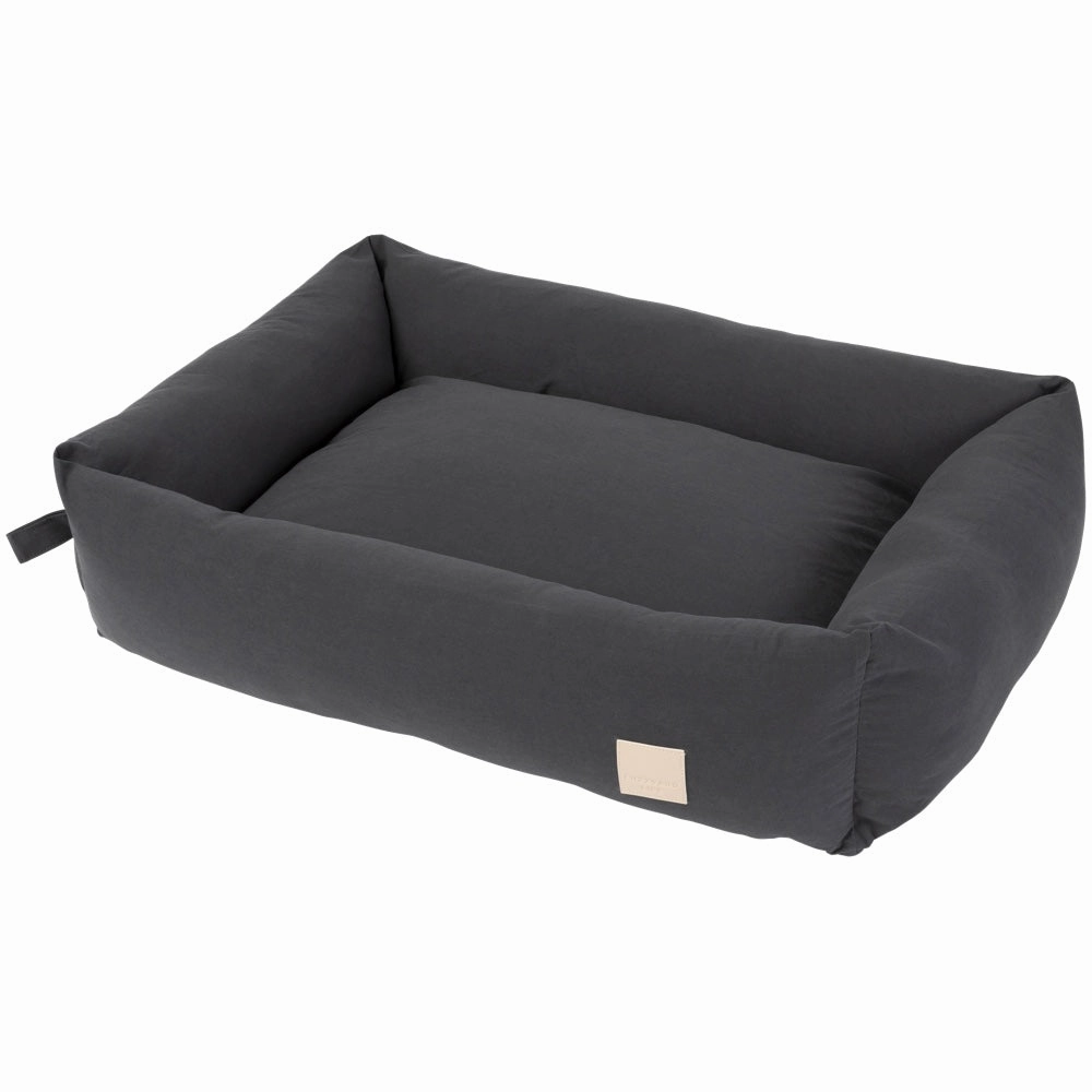FuzzYard Life Lounge Dog Bed (Slate Grey)