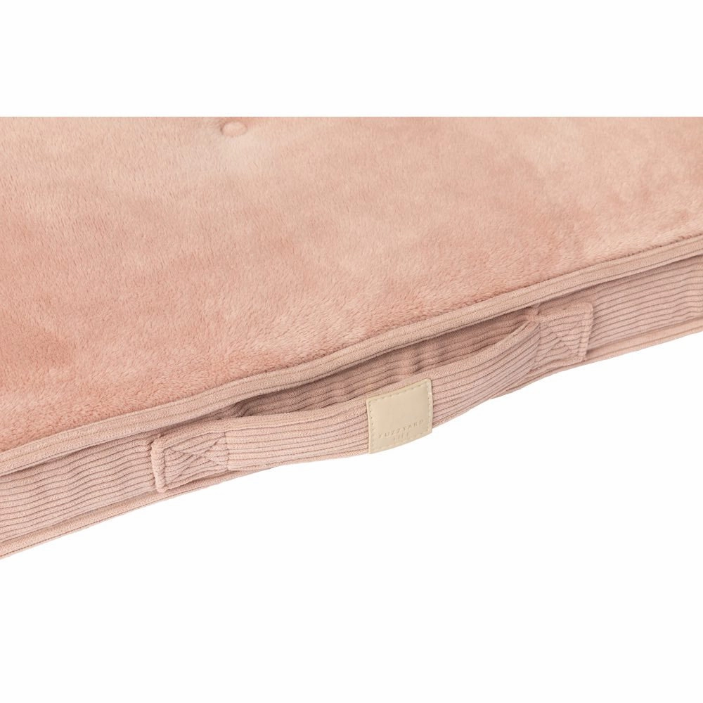 FuzzYard Life Lounge Mat Dog Bed (Soft Blush)