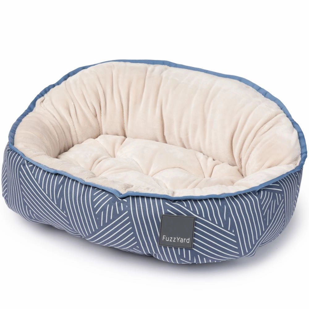 FuzzYard Reversible Dog Bed (Thornbury Aegean Blue)