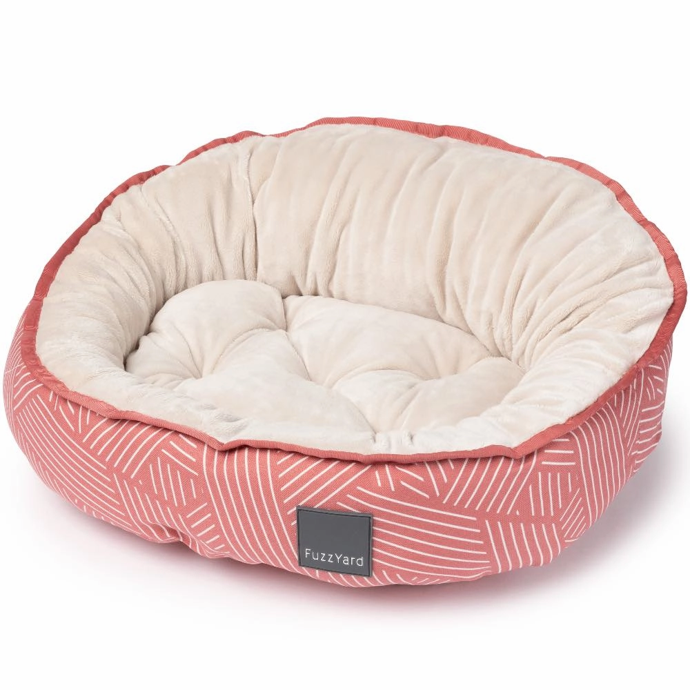 FuzzYard Reversible Dog Bed (Thornbury Brick Red)
