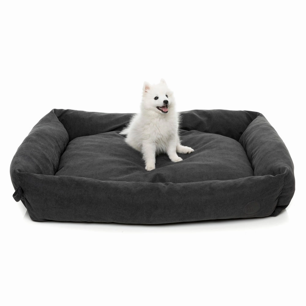 FuzzYard The Lounge Dog Bed (Charcoal)
