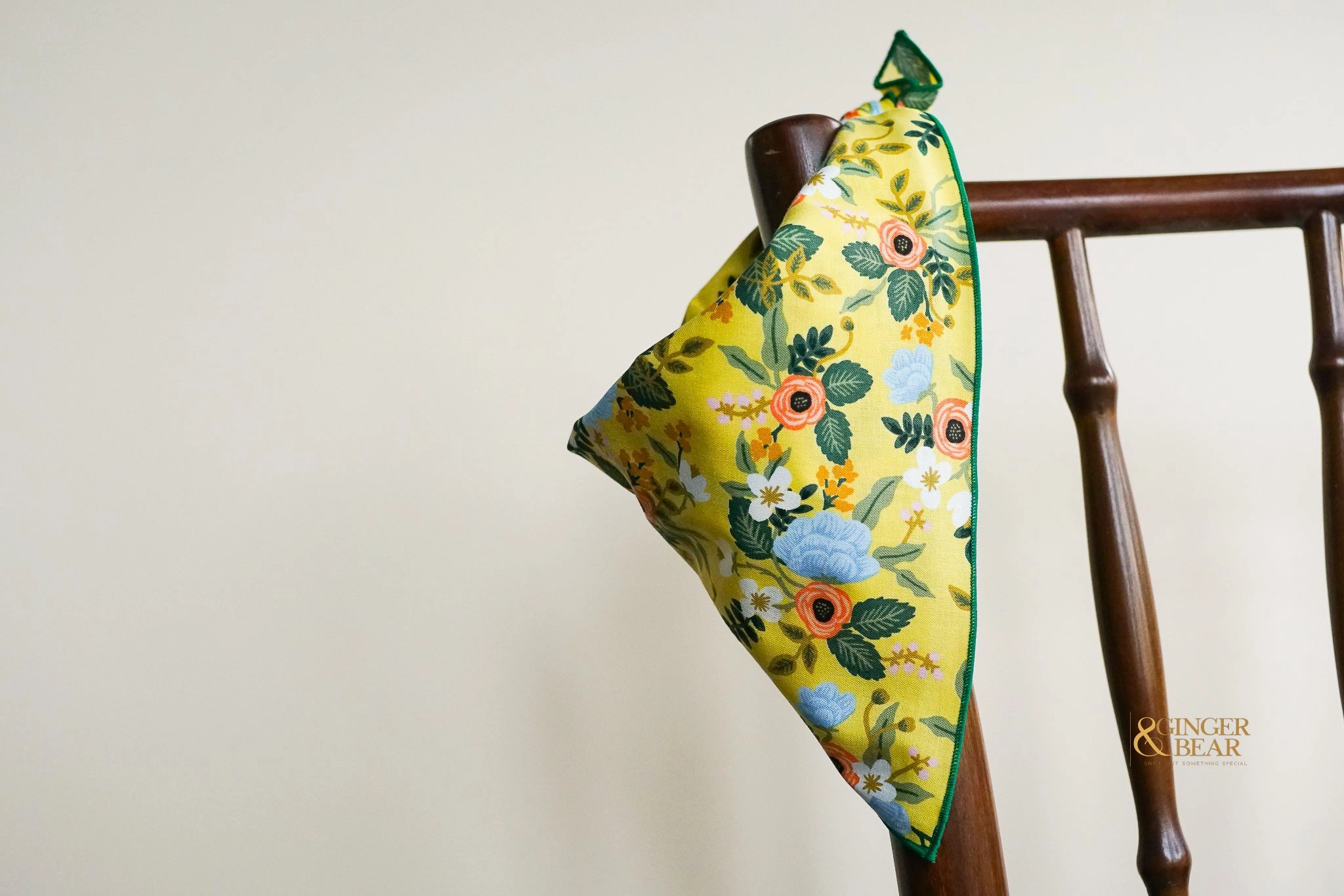 Garden Party Lemon, Dog Bandana