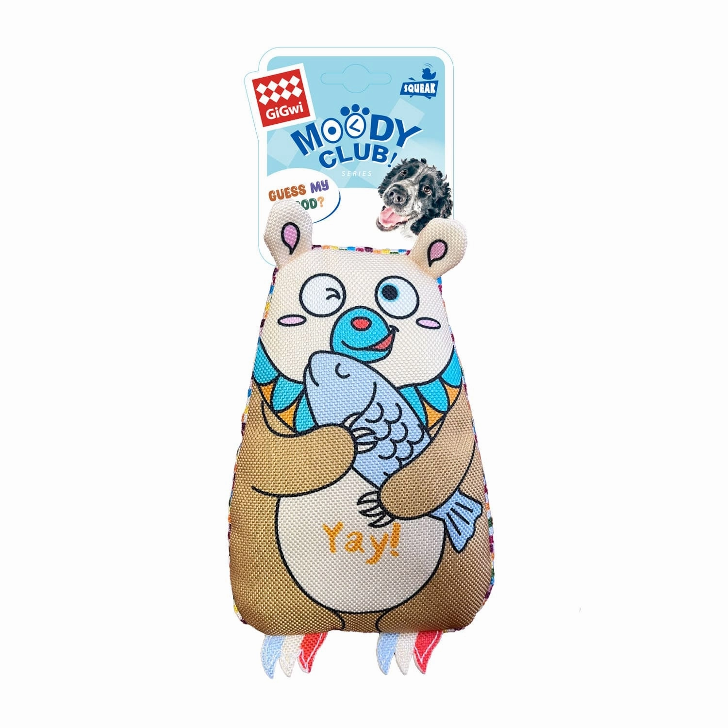 GiGwi Moody Club Bear  Large