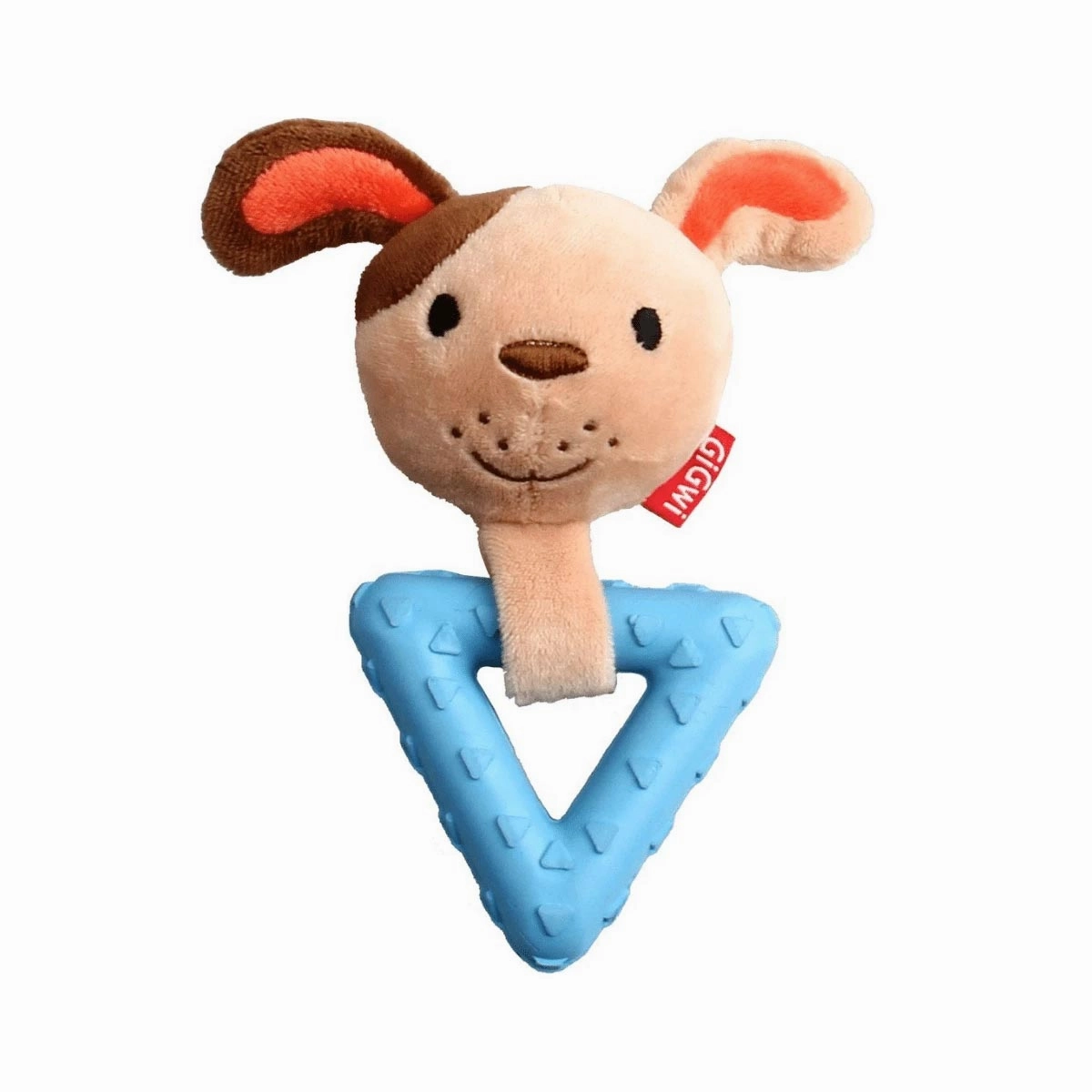 GiGwi Suppa Puppa Dog with Squeaker inside  Plush/TPR (Small)