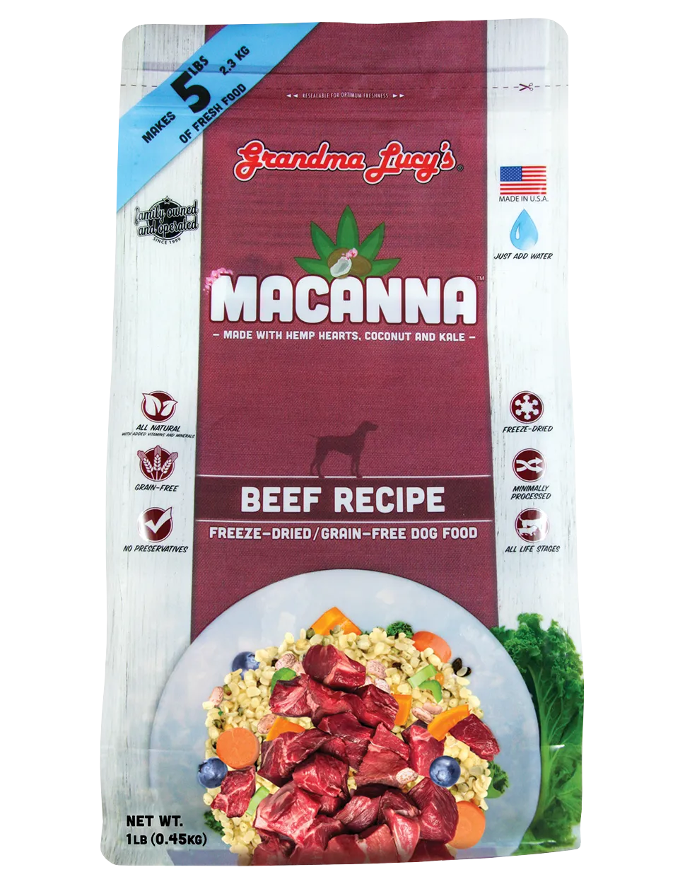 Grandma Lucy's Macanna - Beef
