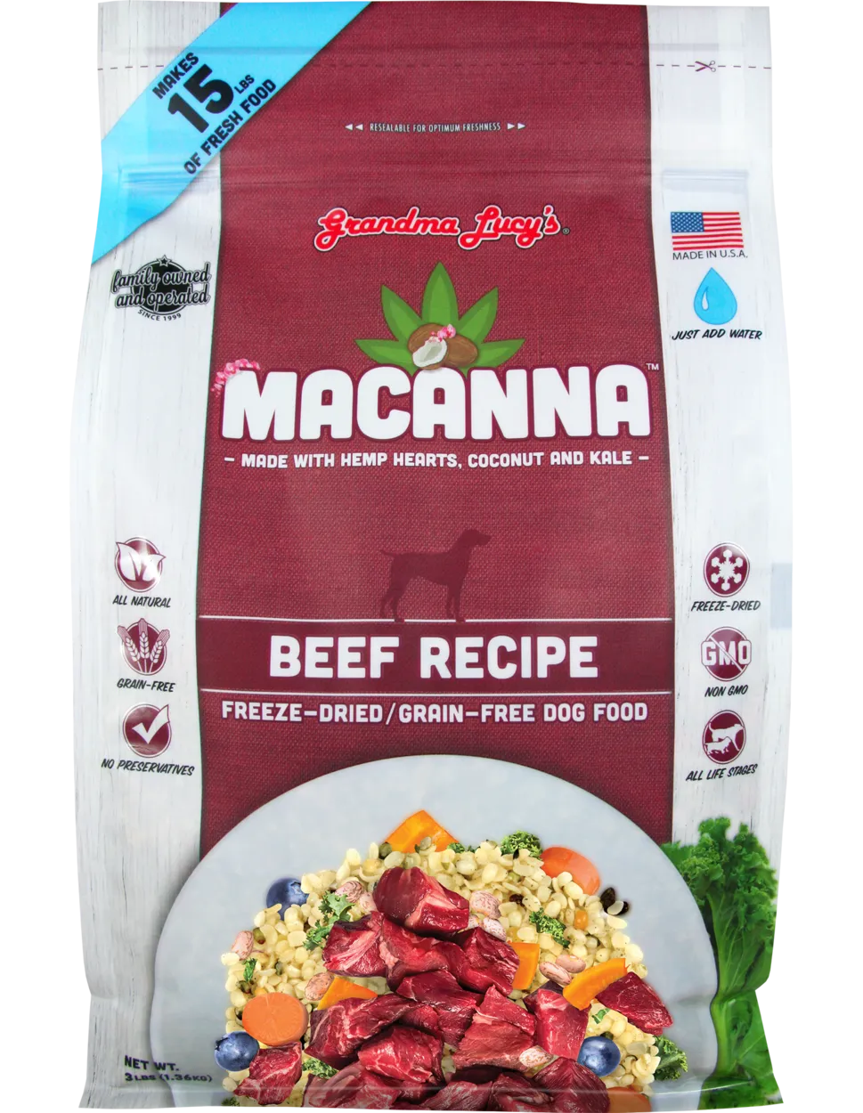 Grandma Lucy's Macanna - Beef